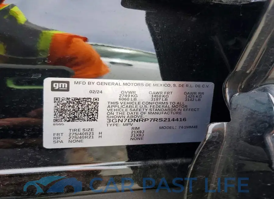 3GN7DNRP7RS214416# 14