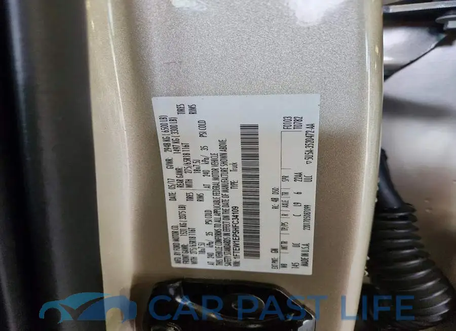1FTEW1EP5HFC34109# 12