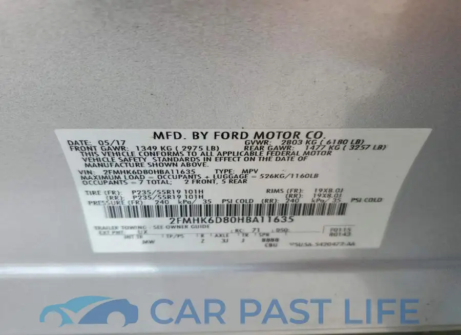 2FMHK6D80HBA11635# 13