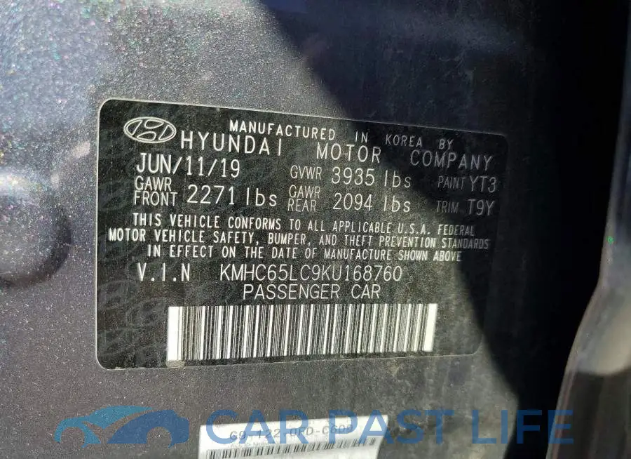 KMHC65LC9KU168760# 12