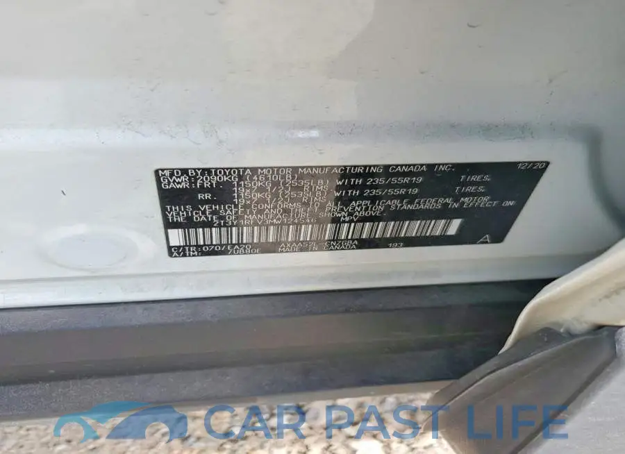 2T3Y1RFV3MW124546# 12