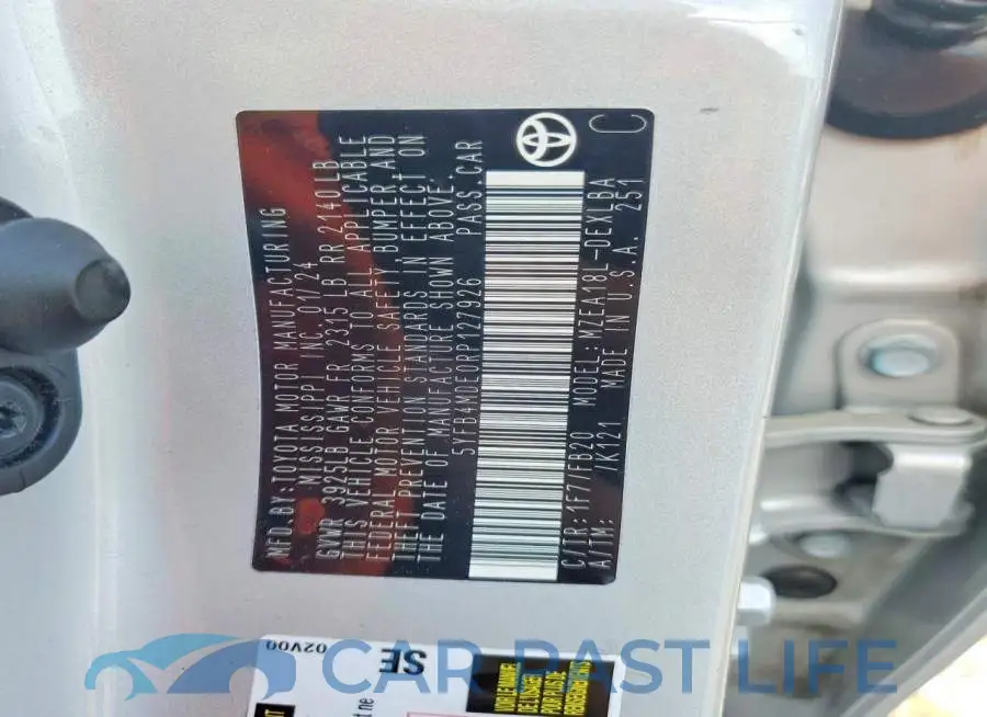 5YFB4MDE0RP127926# 13