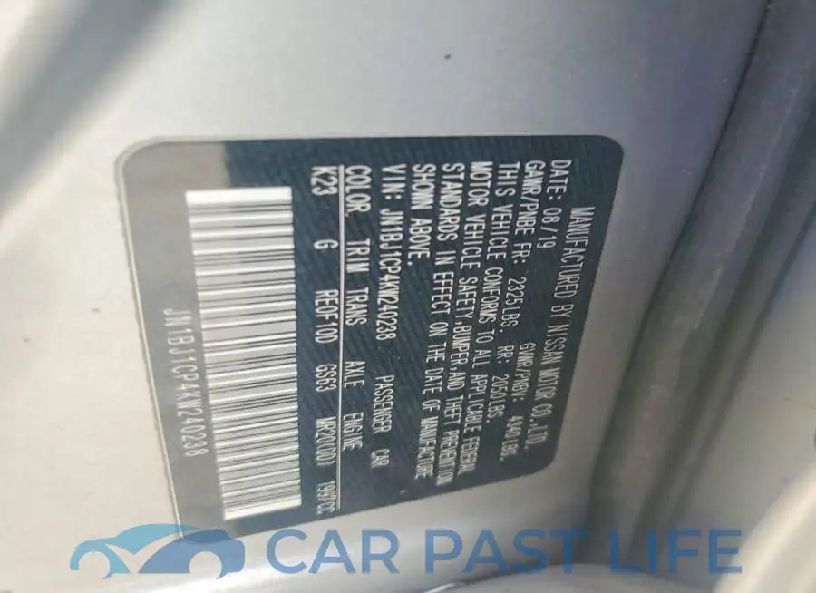 JN1BJ1CP4KW240238# 14