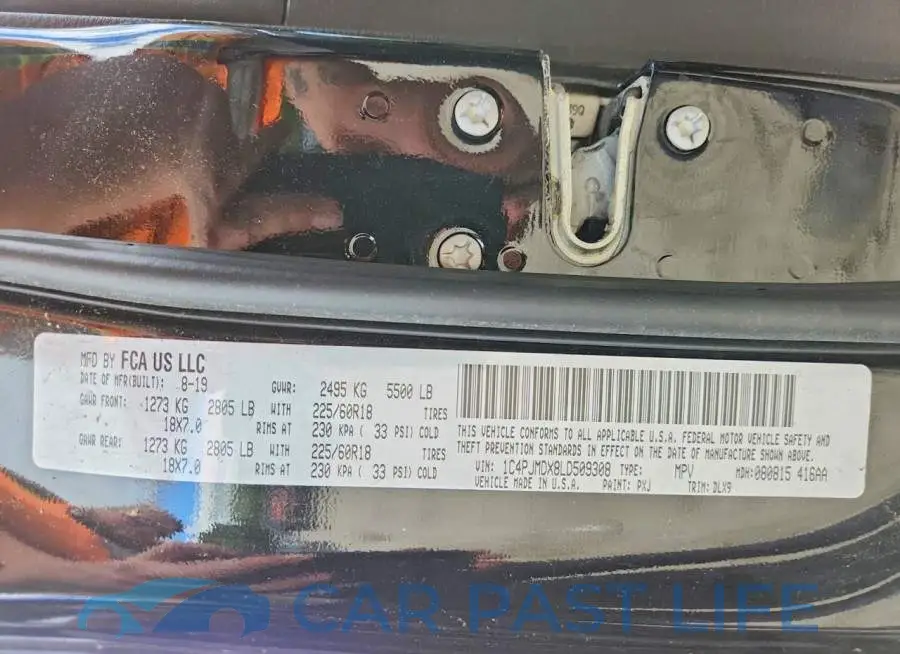 1C4PJMDX8LD509308# 13