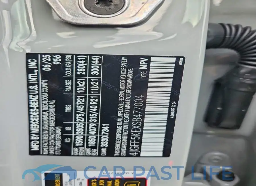 4JGFF5KEXSB477004# 12