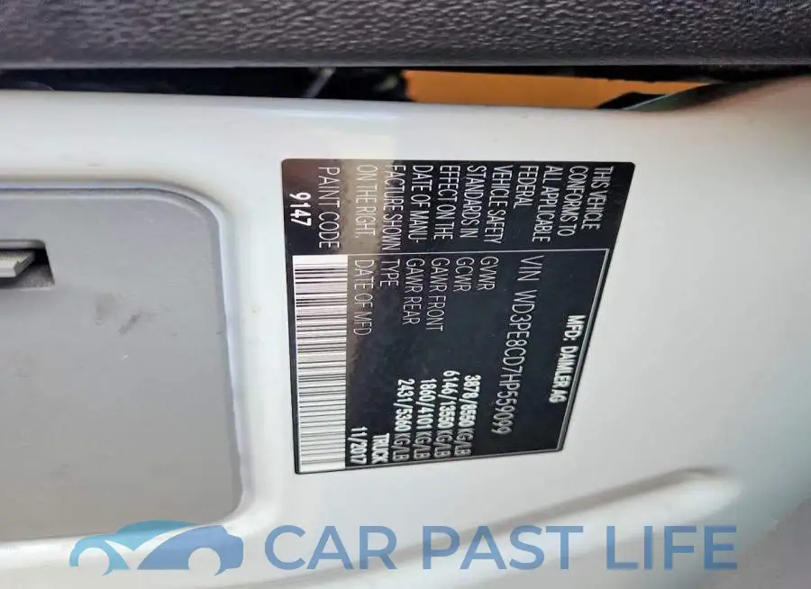 WD3PE8CD7HP559099# 13