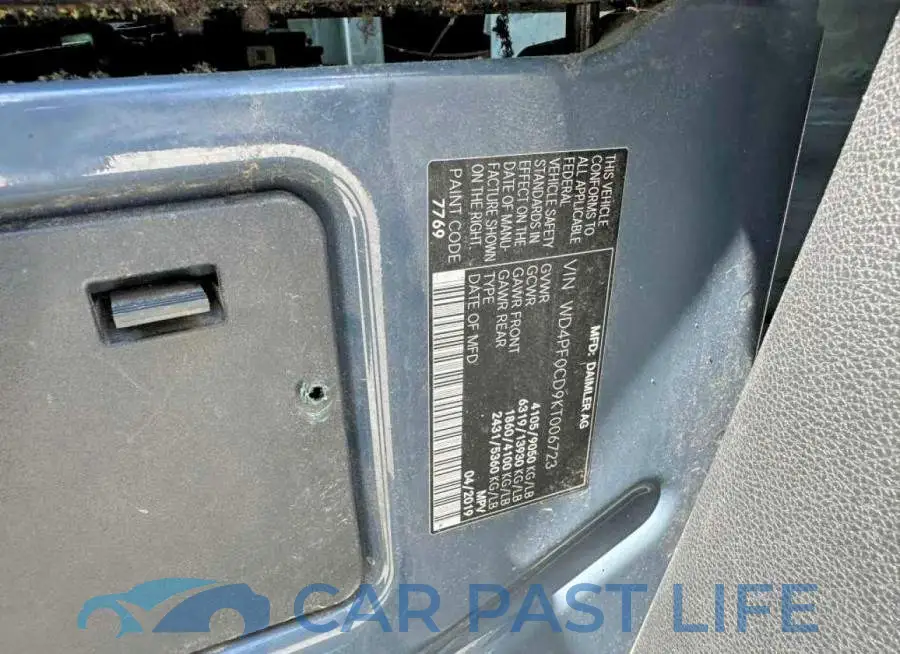 WD4PF0CD9KT006723# 10