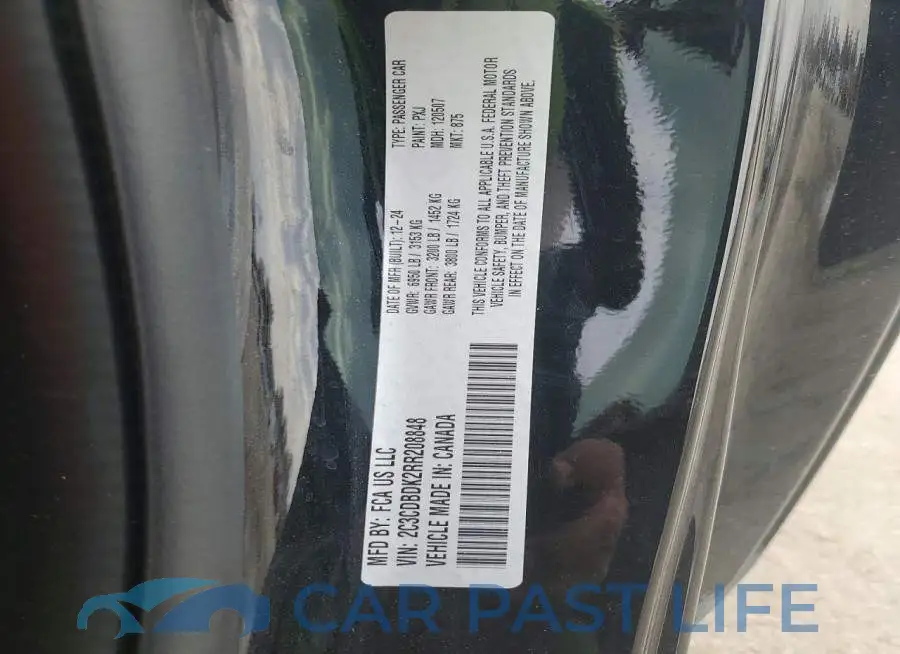 2C3CDBDK2RR208848# 12