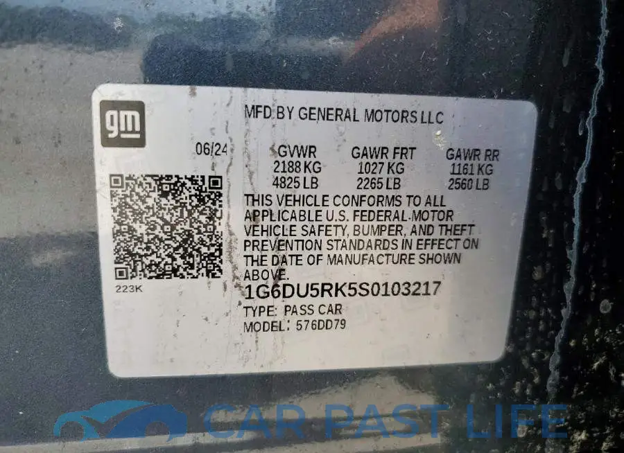 1G6DU5RK5S0103217# 12