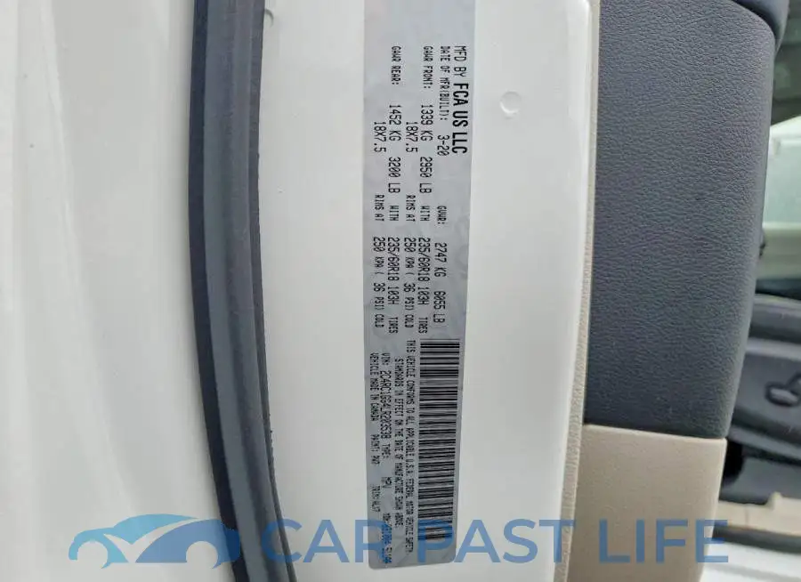 2C4RC1GG4LR203538# 13