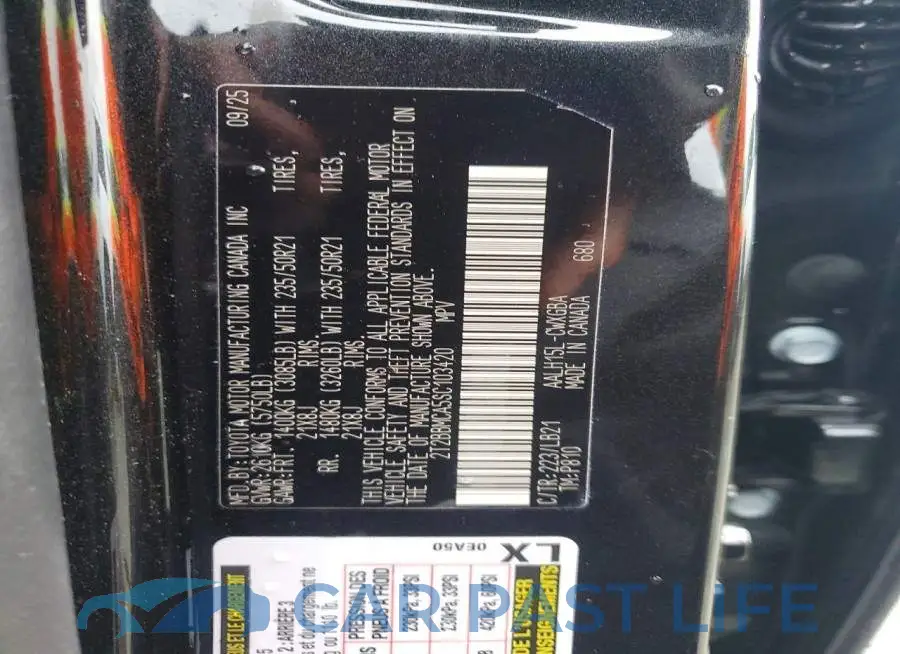 2T2BBMCA5SC103420# 14