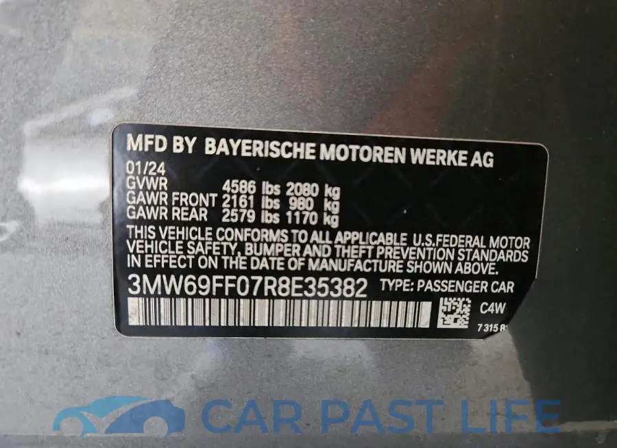 3MW69FF07R8E35382# 13
