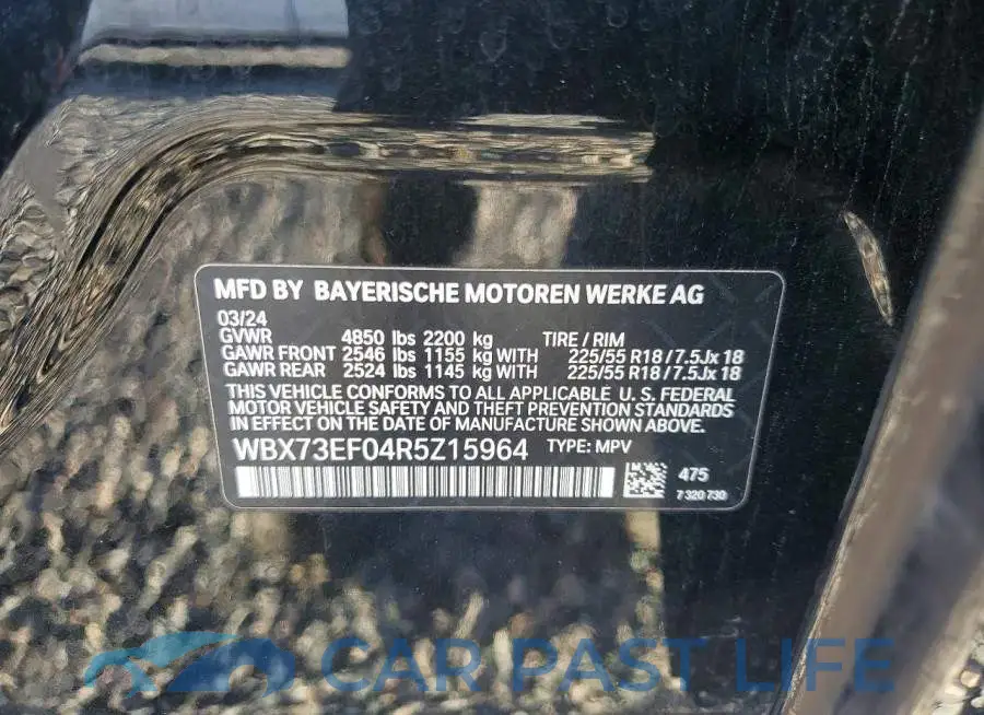 WBX73EF04R5Z15964# 13
