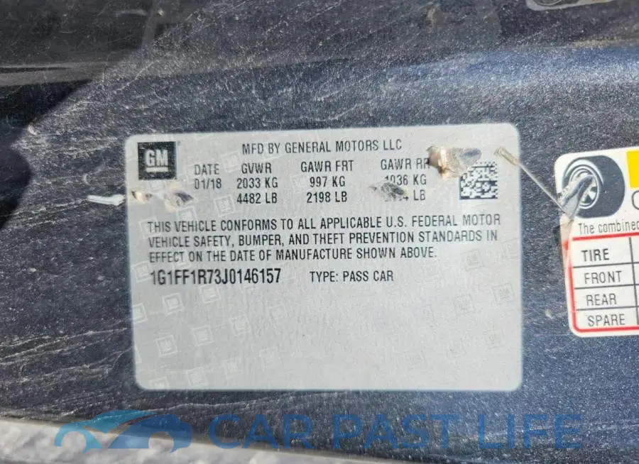 1G1FF1R73J0146157# 12