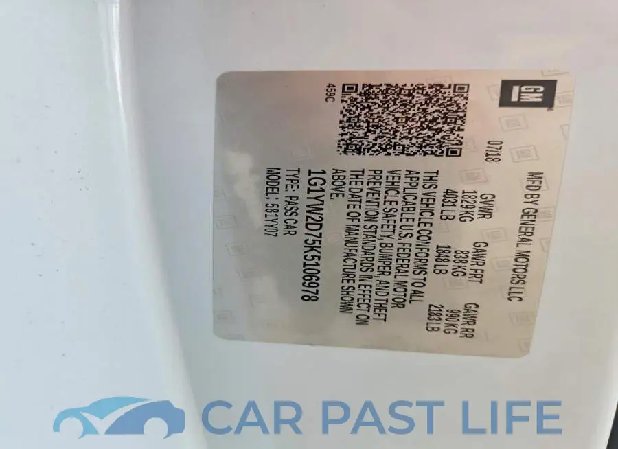 1G1YW2D75K5106978# 13