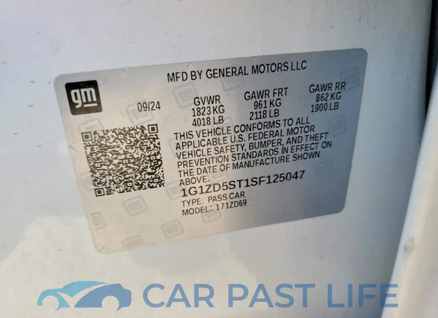 1G1ZD5ST1SF125047# 12
