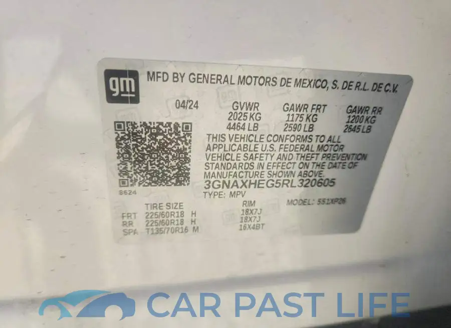 3GNAXHEG5RL320605# 14