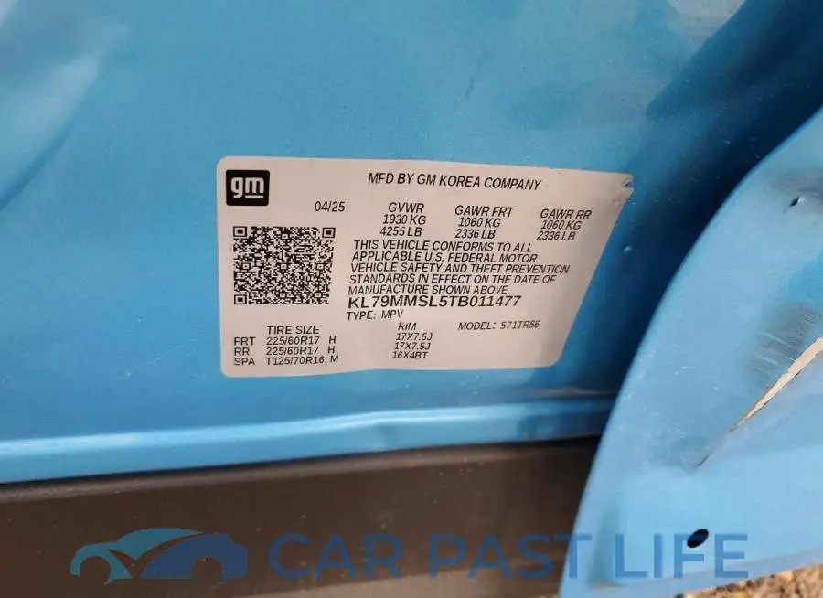 KL79MMSL5TB011477# 13