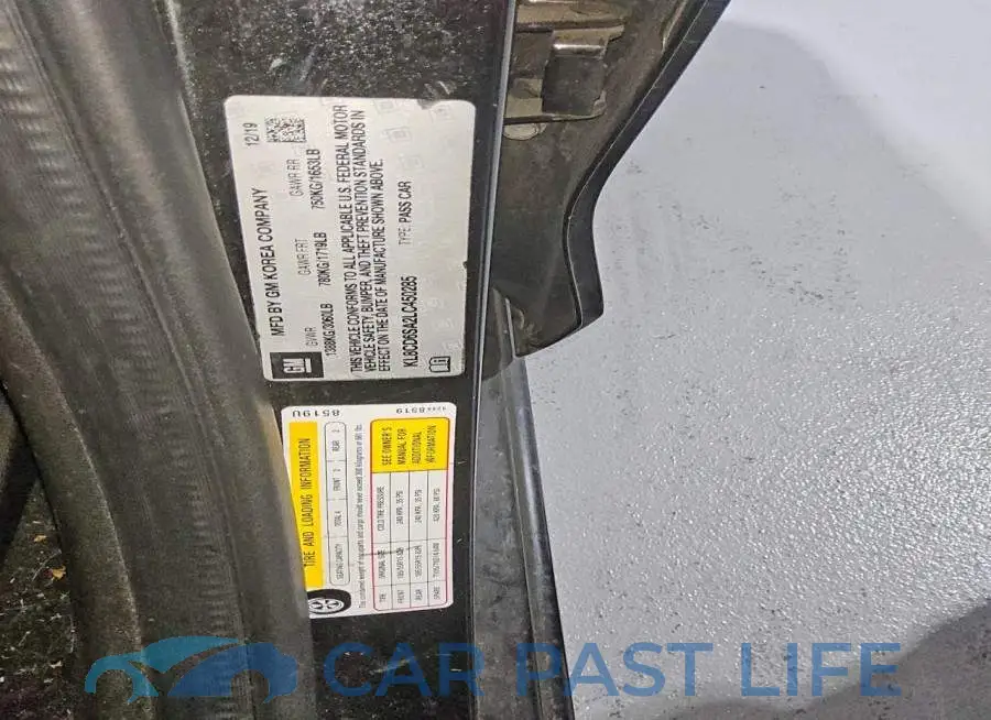 KL8CD6SA2LC450285# 12