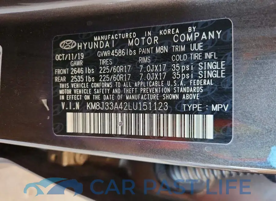 KM8J33A42LU151123# 13