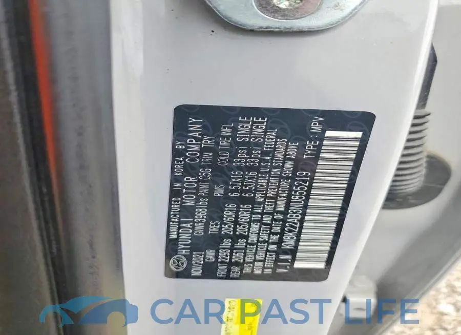 KM8K22AB3NU855219# 12