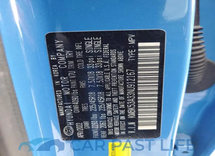 KM8K53A33NU912167# 14