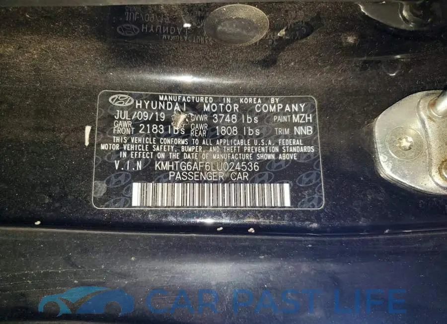KMHTG6AF6LU024536# 12