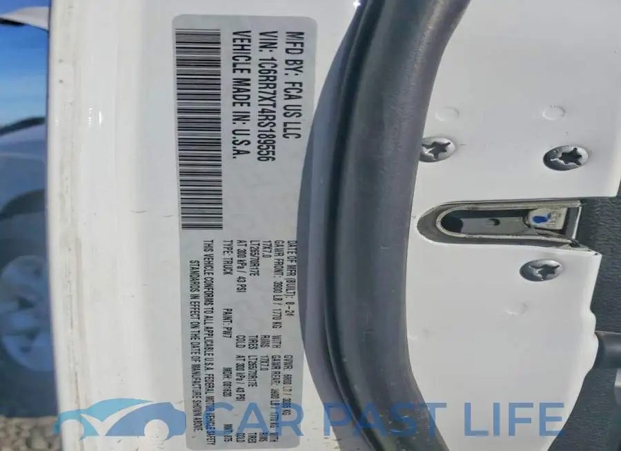 1C6RR7XT4RS189556# 12