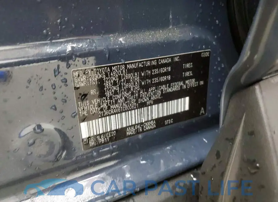 2T36CRAV6TC000621# 13