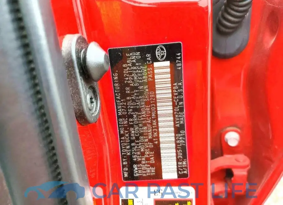 4T1K31AK1MU031290# 12