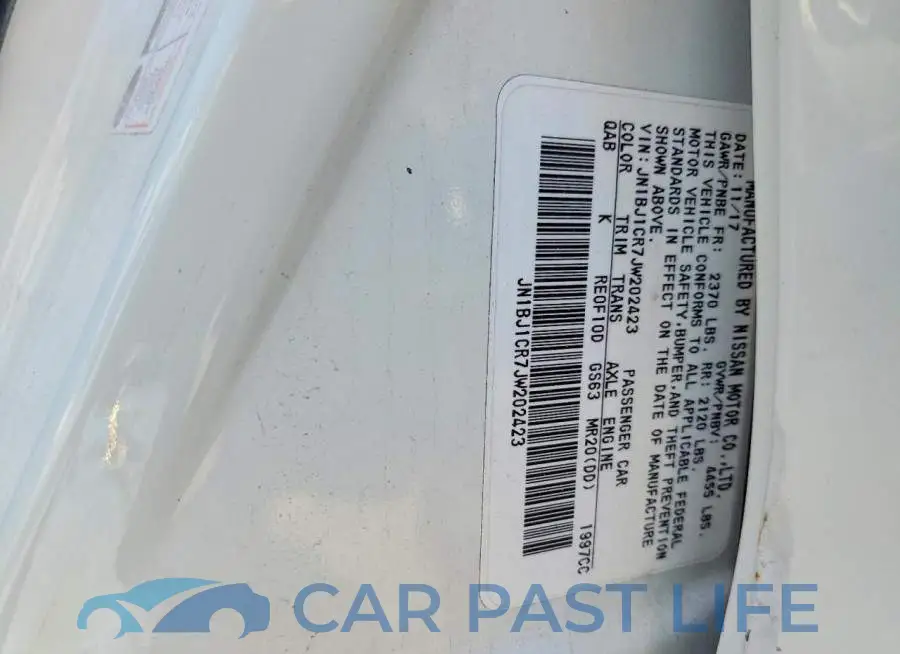 JN1BJ1CR7JW202423# 14