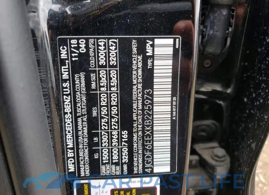 4JGDF6EEXKB225973# 13