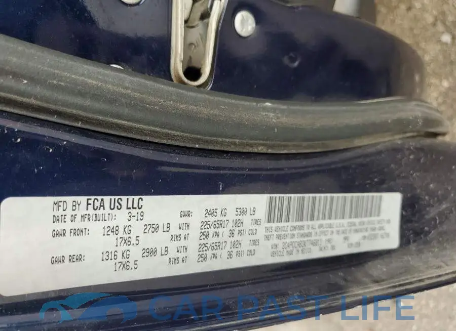 3C4PDCAB3KT746811# 13