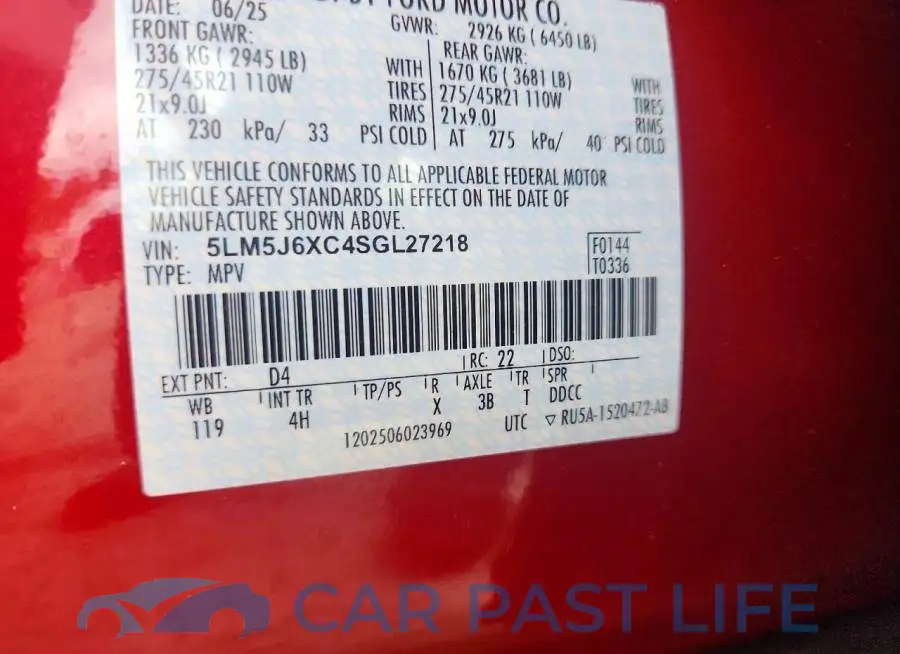 5LM5J6XC4SGL27218# 13