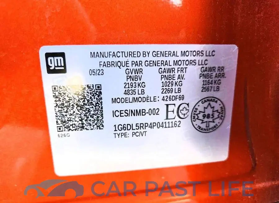 1G6DL5RP4P0411162# 12