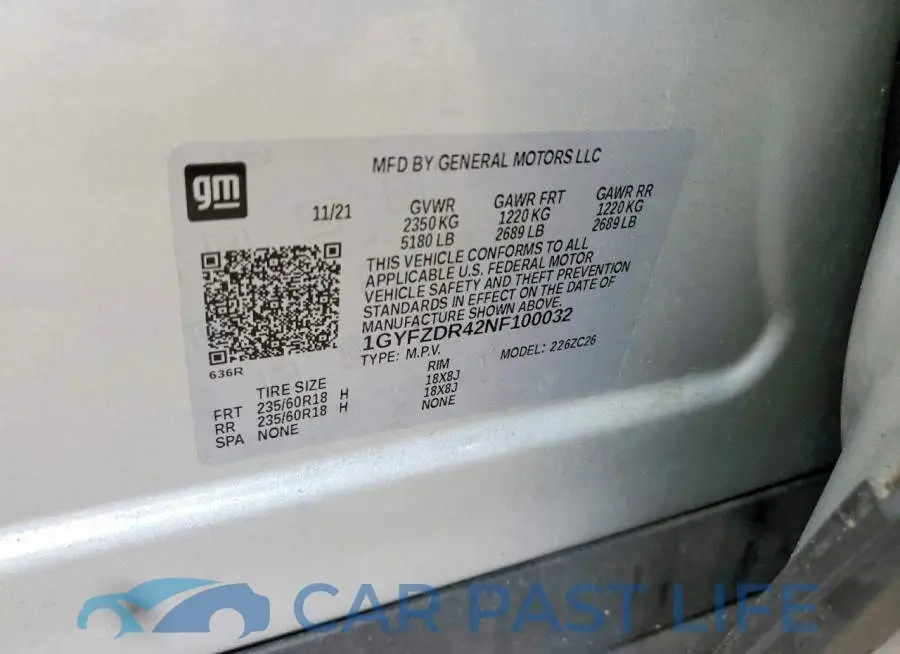 1GYFZDR42NF100032# 14