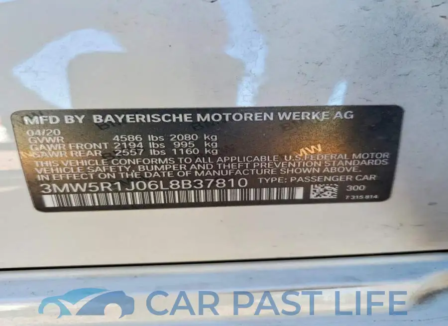 3MW5R1J06L8B37810# 13