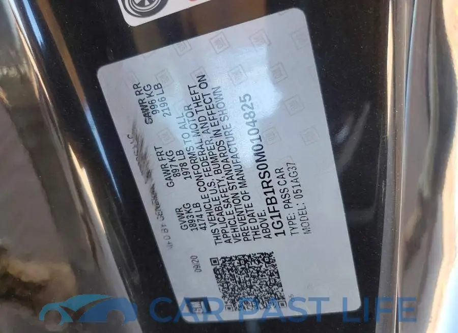1G1FB1RS0M0104825# 13