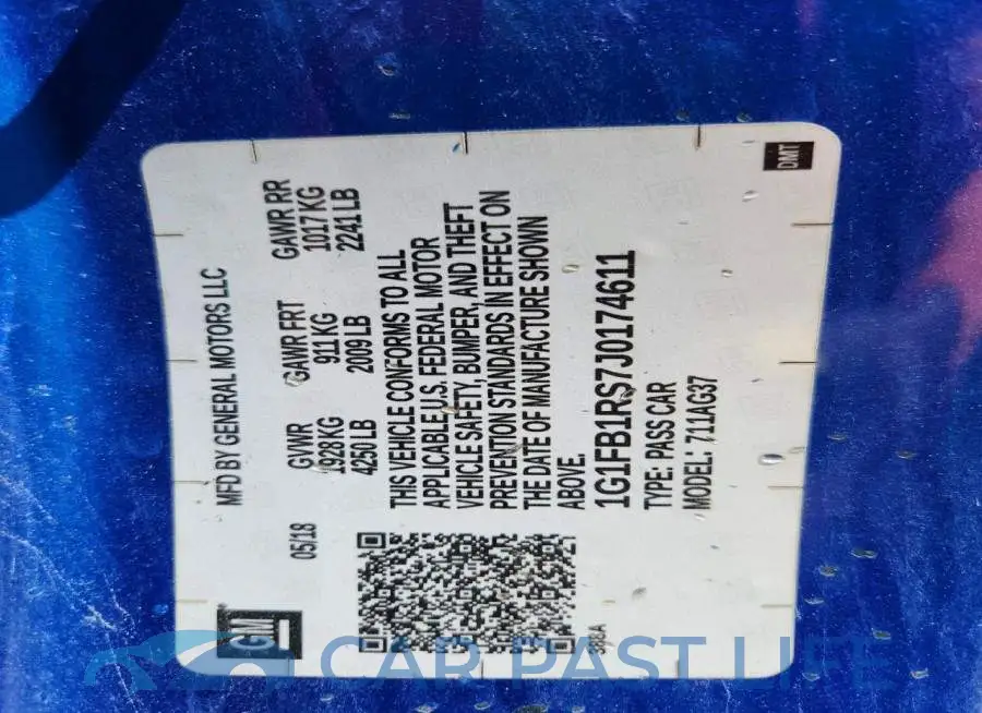 1G1FB1RS7J0174611# 13
