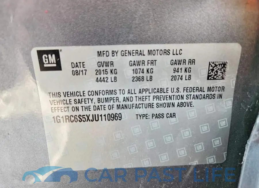 1G1RC6S5XJU110969# 12