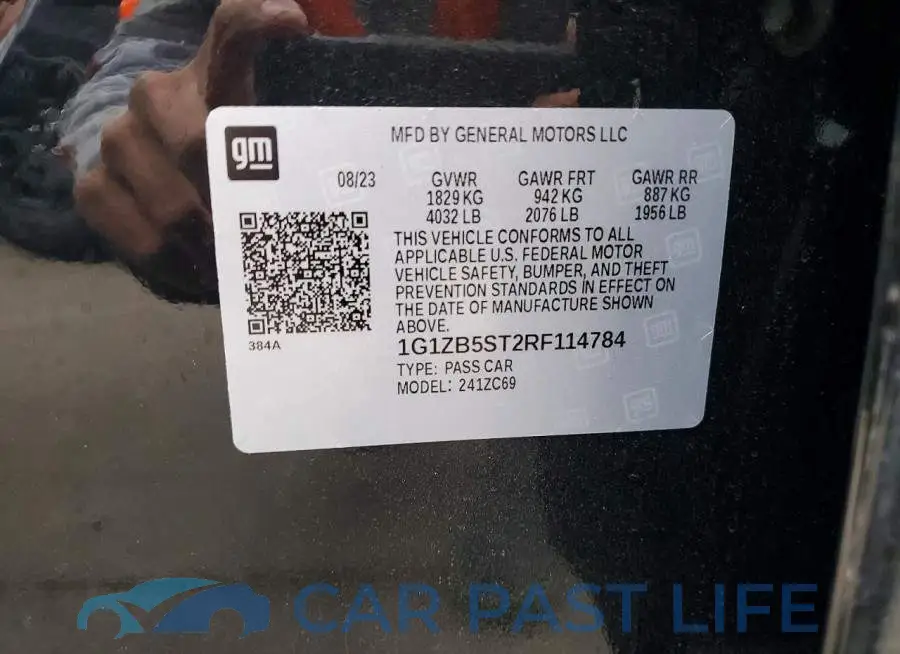 1G1ZB5ST2RF114784# 12