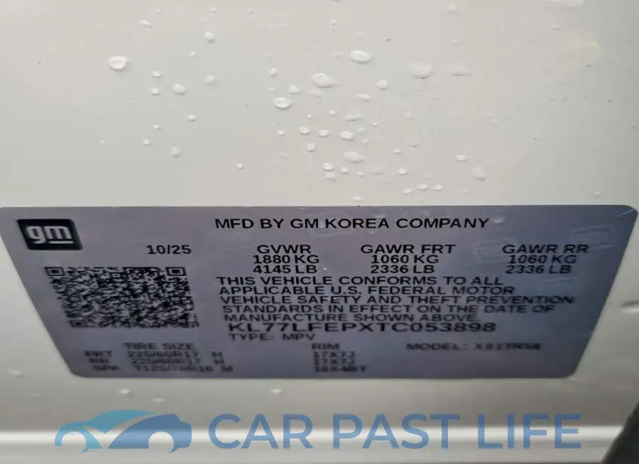 KL77LFEPXTC053898# 13