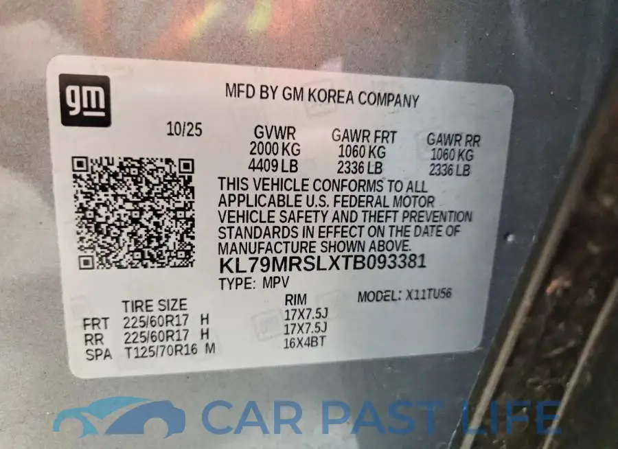 KL79MRSLXTB093381# 13