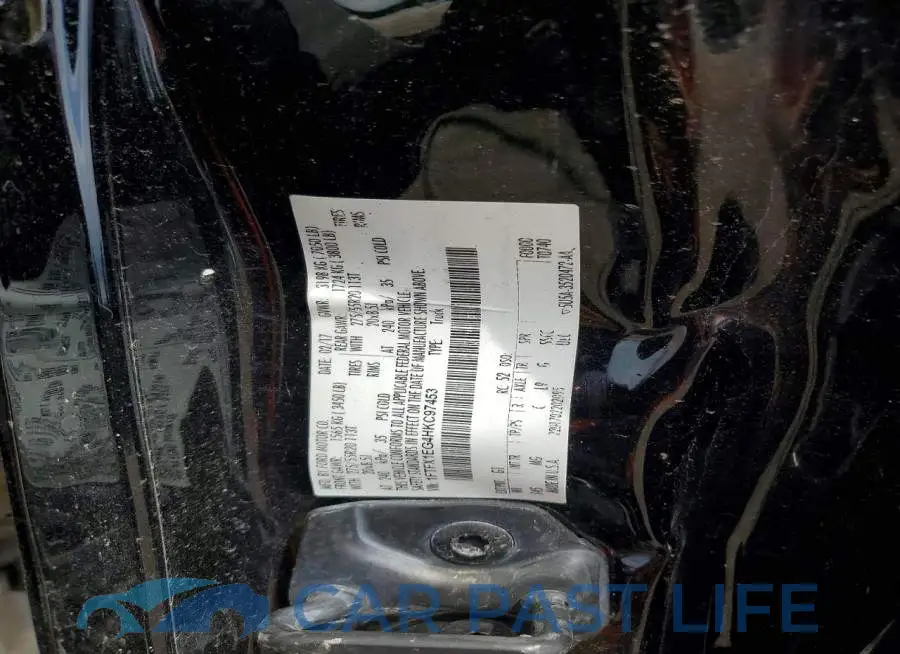 1FTFX1EG4HKC97453# 12