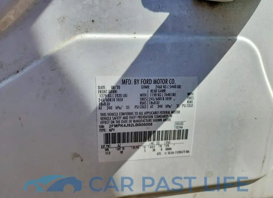 2FMPK4J92LBB06008# 12