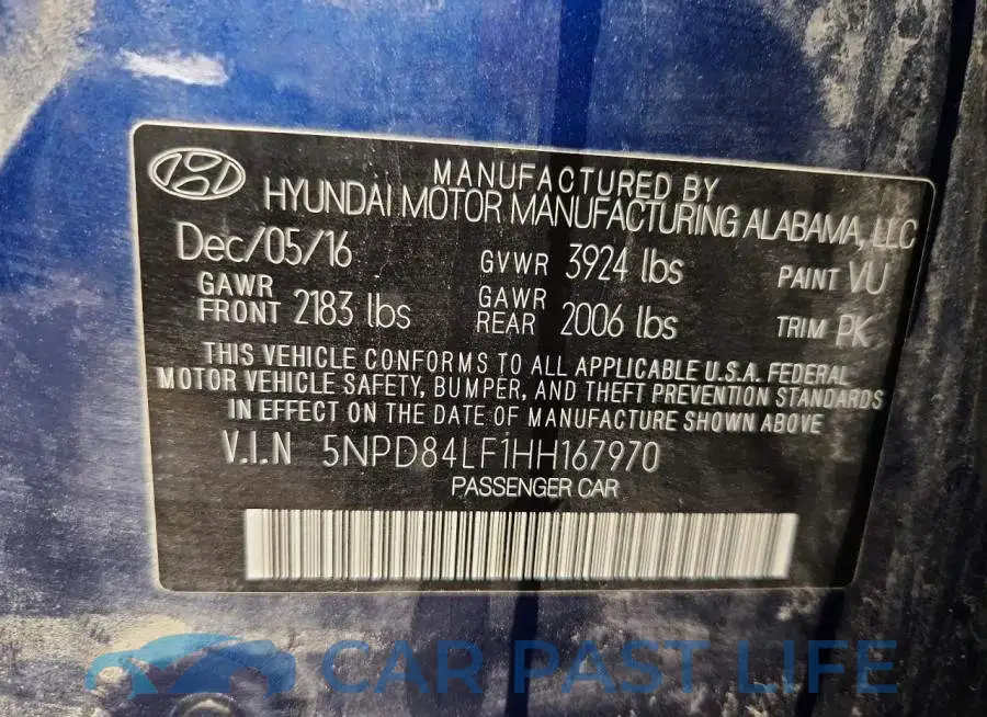 5NPD84LF1HH167970# 13