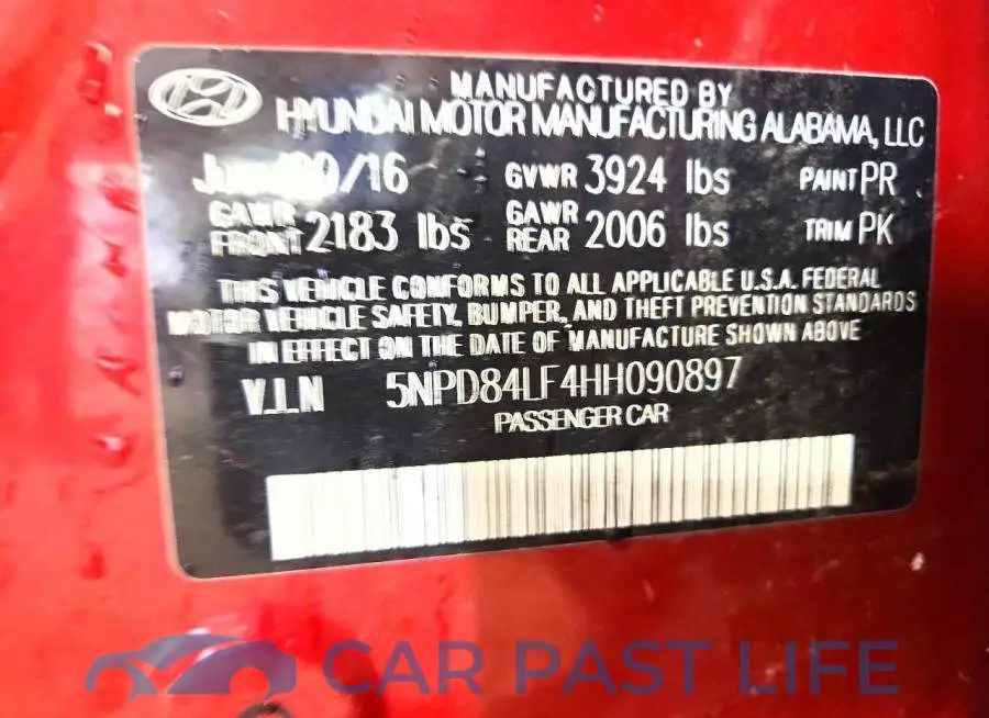 5NPD84LF4HH090897# 12