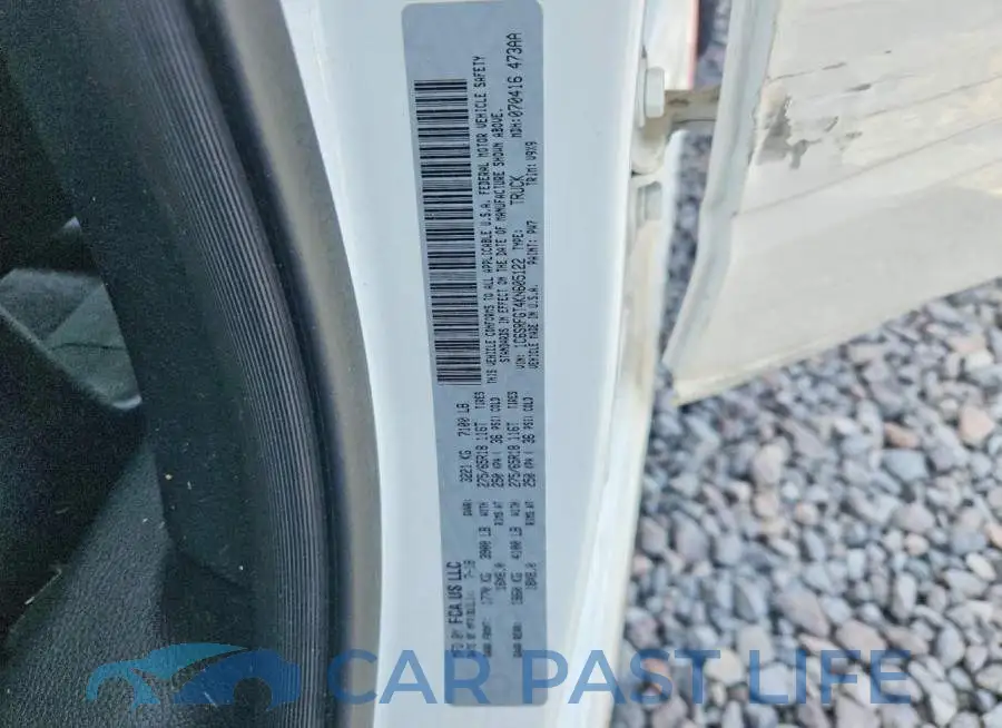 1C6SRFGT4KN605122# 12