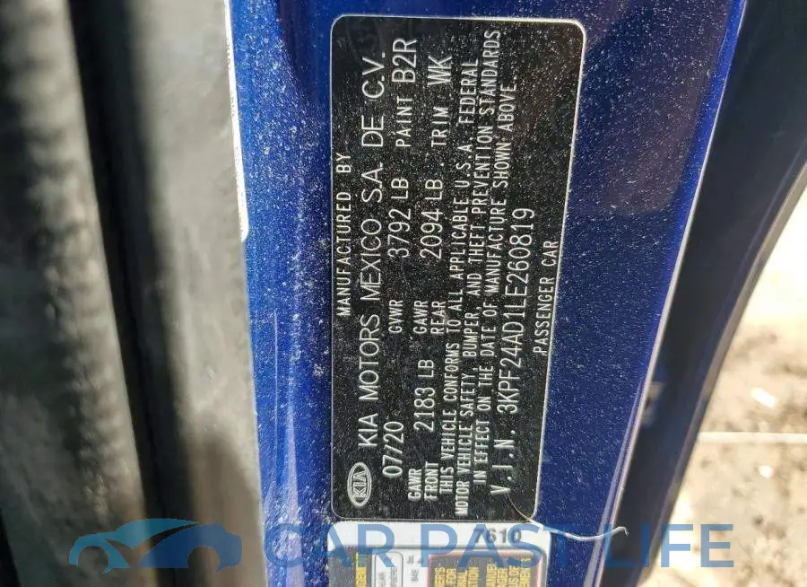 3KPF24AD1LE260819# 12