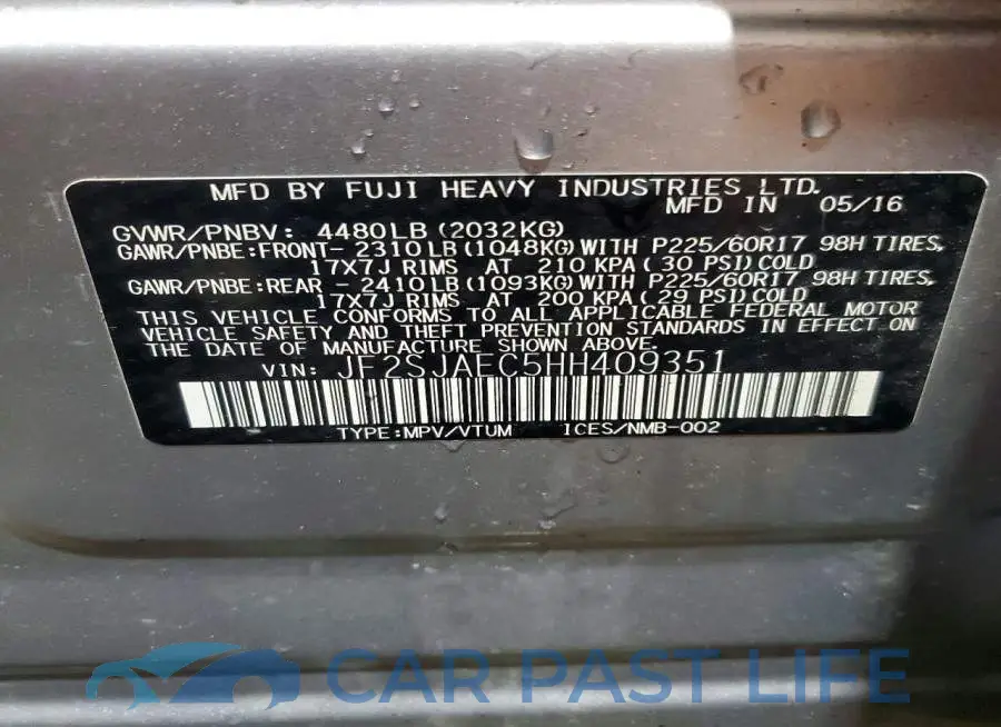 JF2SJAEC5HH409351# 13